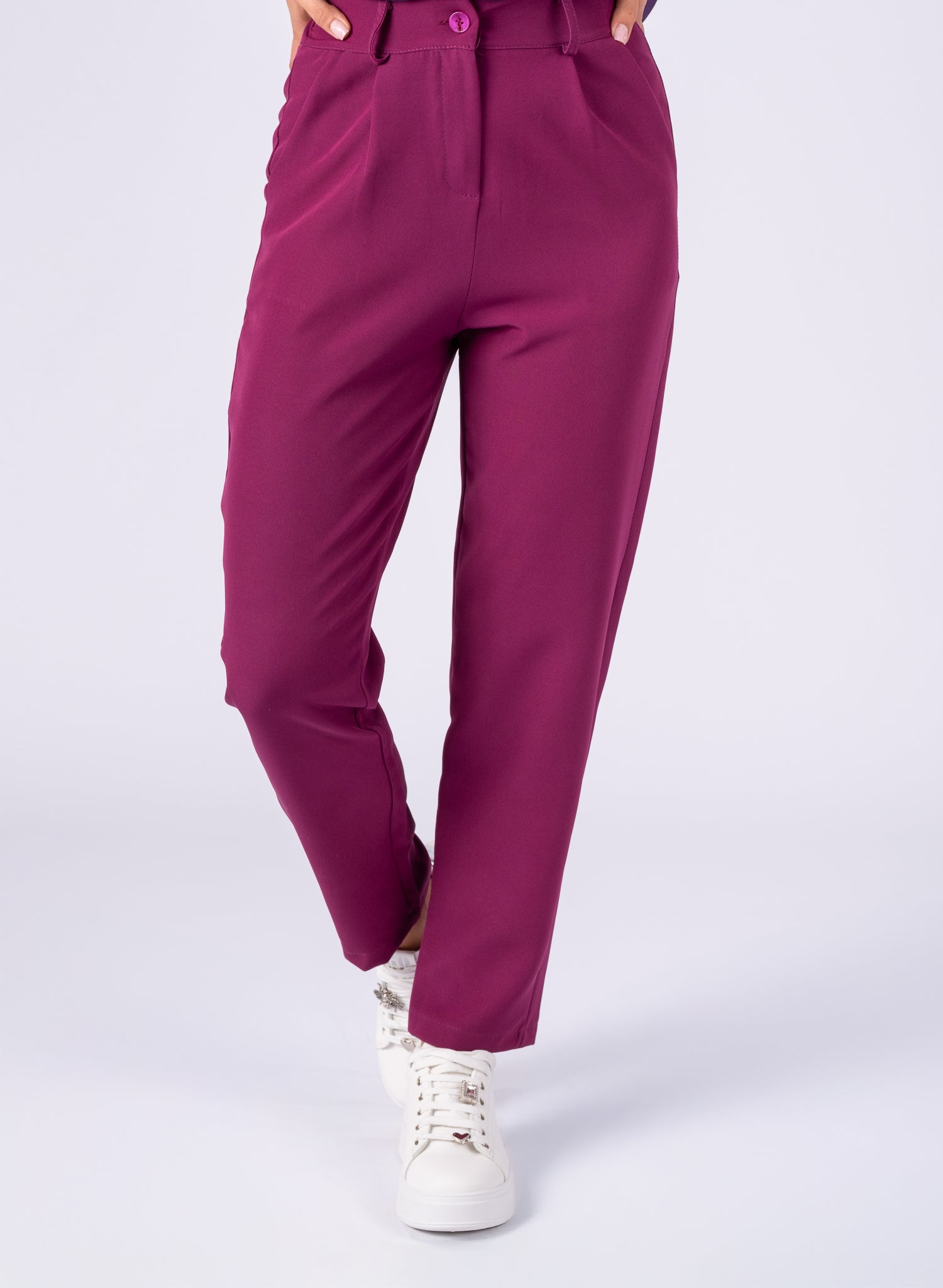 Compleu casual, 2 piese, Magenta